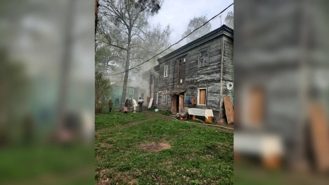 На пожаре в Петушках погибла женщина