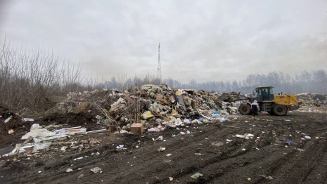 Регоператор устроил свалку на месте будущего мусоросортировочного комплекса в Муроме