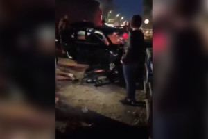 Во Владимире пьяный водитель BMW устроил ночную аварию с ГАЗелью