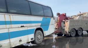 Во Владимире начали массово эвакуировать фуры и автобусы