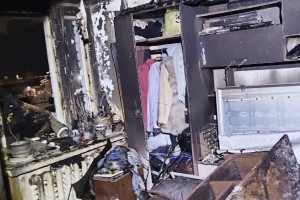 При пожаре в муромской пятиэтажке 1 человек погиб и 1 пострадал