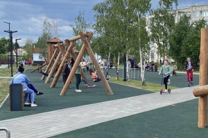 В Покрове на пустыре обустроили бульвар Дружбы Народов
