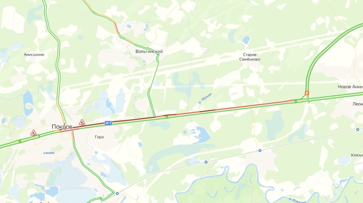 Пробки м7 волга очер пермь. М7.