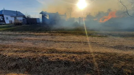 Во владимирской деревне сгорели несколько домов
