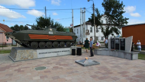 В Покрове открыли сквер ветеранов