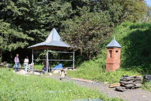Во Владимире начали благоустройство Казанского родника