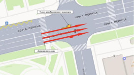 Во Владимире с 5 декабря изменится схема движения на проспекте Ленина