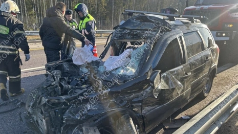 В ДТП на М-12 во Владимирской области пострадавшего водителя зажало в салоне