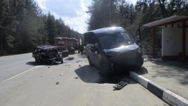 В Киржаче водитель минивэна устроил ДТП с двумя погибшими при обгоне
