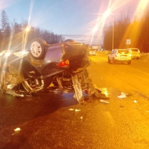 На Р-132 во Владимирской области произошло страшное ДТП с «перевертышем»