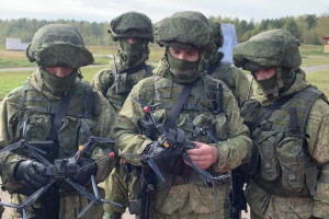 Военным в ковровской учебке подарили несколько беспилотников