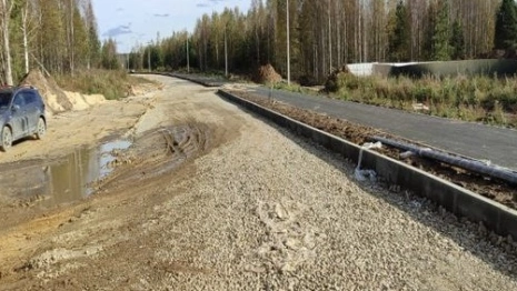 Подрядчик сорвал сроки строительства дороги от ковровской деревни до Доброграда