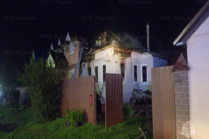 Крупный пожар произошел под Муромом в последнюю пятницу лета