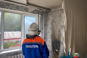 Во Владимире из-за оставленной дома свечи произошел пожар