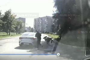Момент ДТП с коляской в Муроме попал на видео