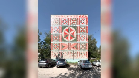 В Судогде обнаружили дом с «лоскутной» мозаикой