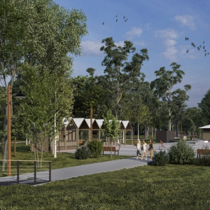 В Меленках представили дизайн-проект благоустройства набережной реки Унжи