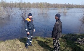 В Гороховце за сутки уровень воды в Клязьме вырос на 13 см