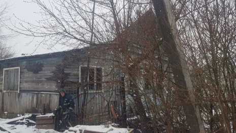 Под Владимиром в сгоревшем доме нашли тело мужчины