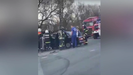 На выезде из Владимира произошла авария с участием легковушек