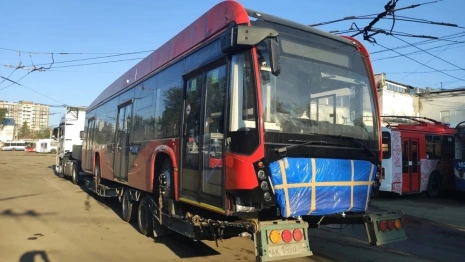 Во Владимир приехали новые троллейбусы с валидаторами
