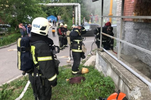 Во время пожара в Камешково эвакуировали 30 человек