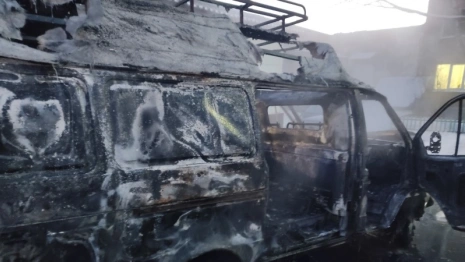 Мужчина пострадал на мощном пожаре с «Газелью» во Владимире 