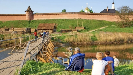 В Суздале обновили канализационный коллектор