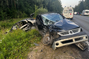 Трое взрослых и двое детей пострадали в ДТП в Кольчугинском районе