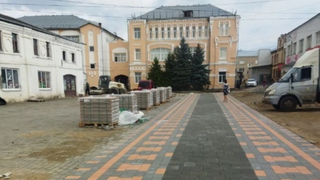 В Юрьев-Польском выложат плитку с историческим орнаментом