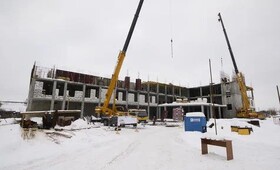В Собинке начали строить 3 этаж взрослой поликлиники
