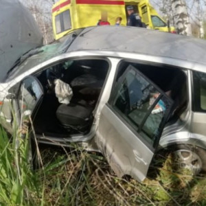 В Гусь-Хрустальном районе водитель не справился с управлением и въехал в дерево