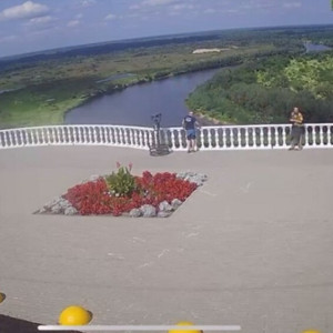 В Вязниках парапланерист снес ограждение на смотровой площадке