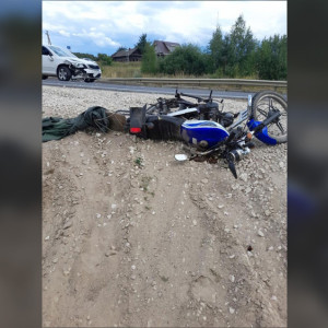Во Владимирской области произошла смертельная авария: Skoda сбила мопед