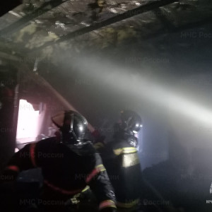В Александрове загорелся частный жилой дом
