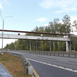 Во Владимирской области на трассе М-7 установят шесть надземных переходов