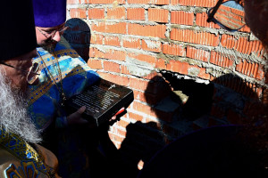 В Александрове заложили храм в честь иконы Божией Матери «Всецарица»