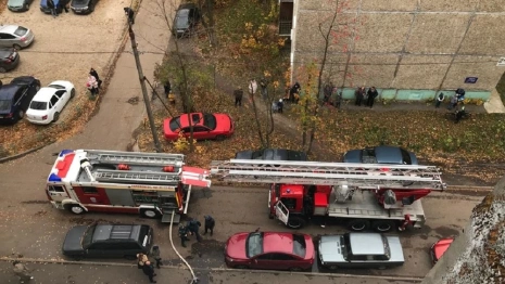 Во Владимире из горящего дома эвакуировали 6 человек 