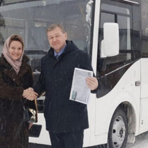 В Камешковский район приехали 4 новых ГАЗели и 2 ПАЗа