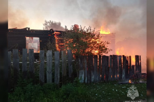 Во Владимирской области 47-летний мужчина сгорел заживо в доме