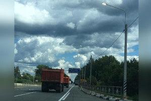 Во Владимирской области на Р-132 Золотое кольцо и М-7 Волга поставили новые фонари