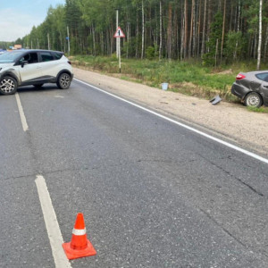 Во Владимирской области женщина устроила на трассе ДТП с пострадавшим