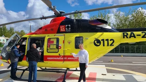 Во Владимирской области 320 пациентов транспортировали на вертолете