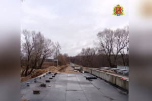 Владимирские власти рассказали о ремонте моста через реку на границе с Подмосковьем 