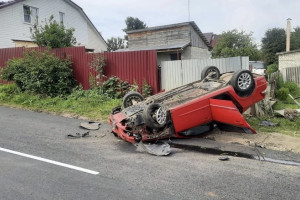 Стала известна причина аварии с перевернувшейся автомобилисткой в Кольчугино