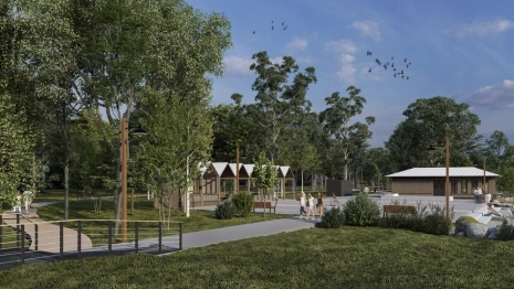 В Меленках представили дизайн-проект благоустройства набережной реки Унжи