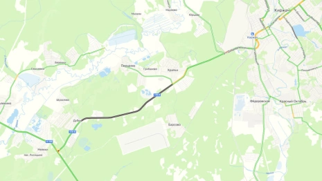 После взрывов перекрыли участок трассы Киржач – Дубки длиной в 5,5 км 