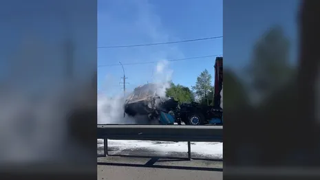 Во Владимирской области в ДТП на проклятом перекрестке сгорел водитель фуры