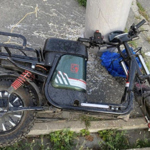 В Гусь-Хрустальном районе водитель скутера разбился при столкновении с иномаркой