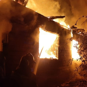 На смертельном пожаре под Александровом спаслись две женщины